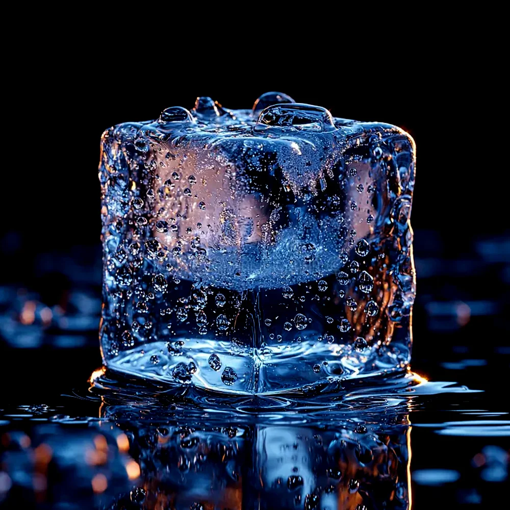 Premium Crystal Clear Ice Cubes Delivery in Dubai & UAE